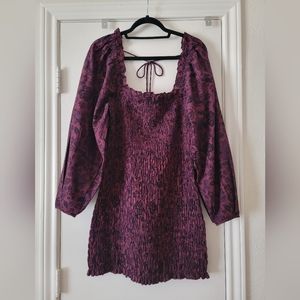 Free People mini dress sz. L